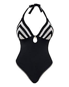 Figleaves Crochet Detail Swimsuit