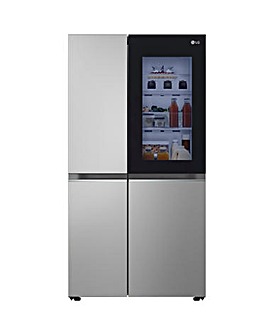 LG InstaView GSVV80PYLL 655L American Fridge Freezer - E Rated