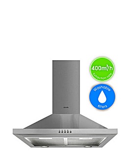 Abode ASCH6031SS 60cm Chimney Cooker Hood - Stainless Steel