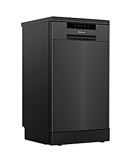 Hisense HS523E15BUK Slimline 10 Place Settings Dishwasher - Black