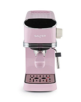 Salter Retro Pink Espresso Machine