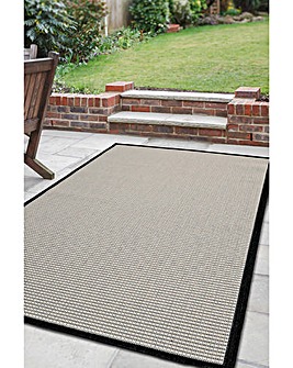 Indoor and Outdoor Border Rug