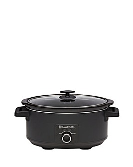 Russell Hobbs 7L Matte Black Slow Cooker