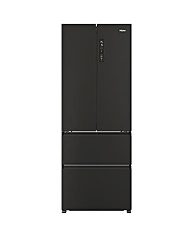 Haier HFR5719ENPB 70cm French Door Fridge Freezer - Black