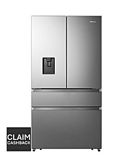 Hisense RF749N4SWSE American French Door Fridge Freezer - Stainless Steel