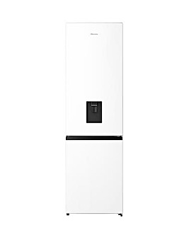 Hisense RB435N4WWE 60x200cm Total No Frost Combi Fridge Freezer - White