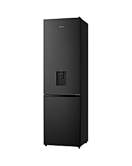 Hisense RB435N4WFE Total No Frost Fridge Freezer - Black