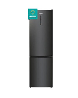 Hisense RB470N4SFCUK Total No Frost Fridge Freezer - Black Stainless Steel