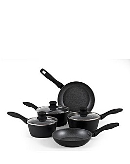 Russell Hobbs Metallic Marble 5 Piece Pan Set