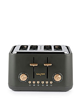 Salter Pebble 4 Slide Charcoal Toaster