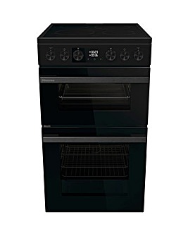 Hisense HDCEC5C10B 50cm Electric Double Cooker - Black