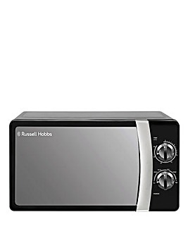 Russell Hobbs RHMM701B Colours Plus 17L Black Manual Microwave