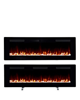 Dimplex Sierra Linear 48 Fireplace Fire Suite