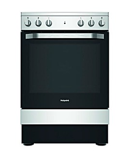 Hotpoint HS67V5KHX/UK Single Electric Cooker