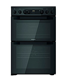 Hotpoint HDM67V9CMB/UK Double Electric Cooker