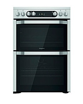 Hotpoint HDM67V9HCX/UK Double Electric Cooker