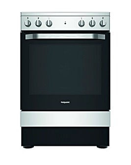 Hotpoint HS67V5KHX/UK Single Electric Cooker + Install