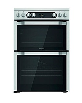 Hotpoint HDM67V9CMB/UK Double Electric Cooker + Install