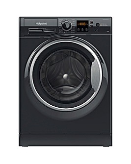 Hotpoint NSWM 1046 BS UK 10kg, 1400rpm, Washing Machine - Black + Install