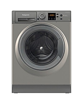 Hotpoint NSWM 7469 GG UK 7kg, 1400rpm, Washing Machine - Graphite + Install