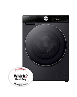 Hisense 7 Series WF7S1247BB 12kg Washing Machine - Black