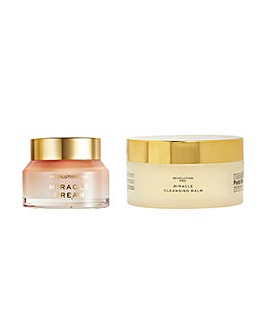 Pro Miracle Cream 50ml & Pro Miracle Vegan Collagen Cleansing Balm 100g