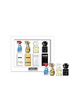 Moschino Miniature Collection 4 x 5ml Gift Set For Him & Her