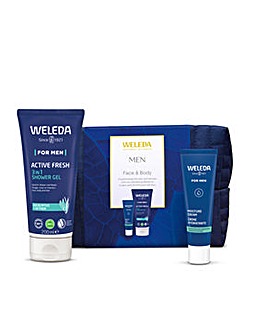 Weleda Mens Face & Body Set