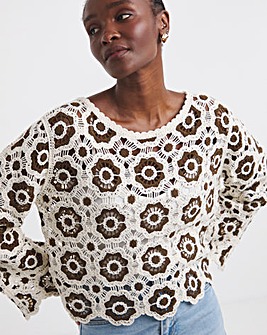 Crochet Patchwork Jumper
