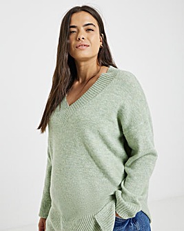 Sage V-Neck Tunic