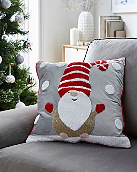 Tufted Garrie Gonk Christmas Cushion