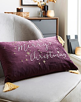 Merry Christmas Cushion 30x50cm