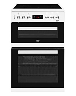 Beko 60cm Double Oven Ceramic with Programmable Timer