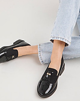 Amy Tassle Trim Loafers Wide E Fit