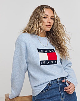 Tommy Jeans Melange Flag Sweater