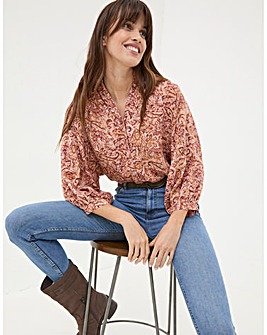 FatFace Evelyn Wild Paisley Blouse