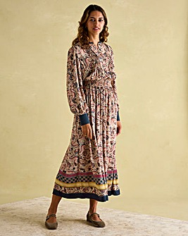 Joules Rosa Paisley Maxi Dress