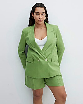 Mango Tempoli Linen Blend Blazer