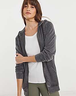 The Longline Zip Hoodie