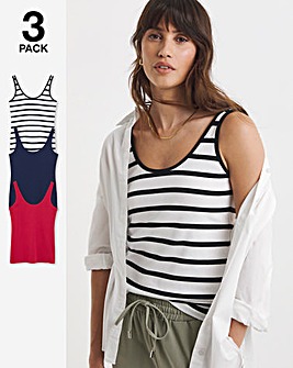 3 Pack Vests