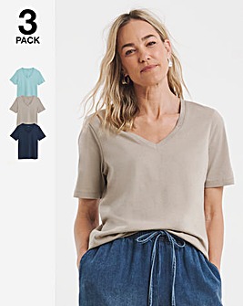 3 Pack V T-Shirts