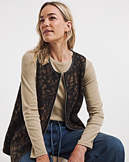 Borg Longline Gilet