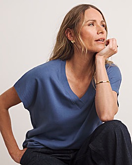 Anthology Blue V-Neck T-Shirt