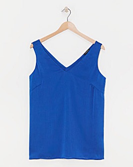 Satin V Neck Vest