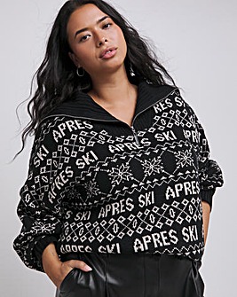 Apres Ski Half Zip Jumper