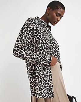 Relaxed Shirt - Leopard