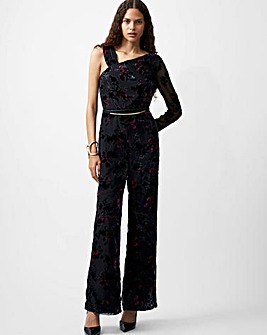 French Connection Guthren Burnout Jumpsuit