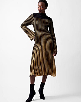 French Connection Journee Mari Long Sleeve Dress