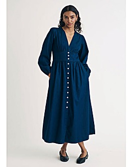 Nobody's Child Denim Starlight Midi Dress