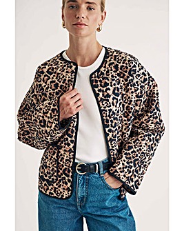 Nobody's Child Leopard Print Jacket